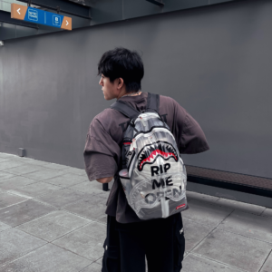 MOVEN RIPMEOPEN Backpack/ White - Trong Suốt