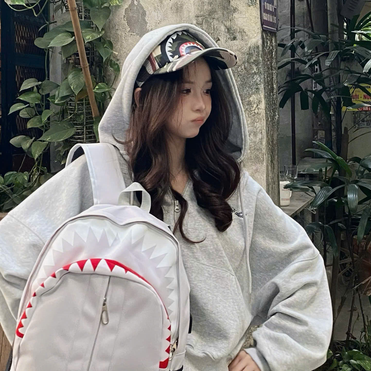 MOVEN JAWS Backpack/ Grey - Dạ Quang - Ảnh 3