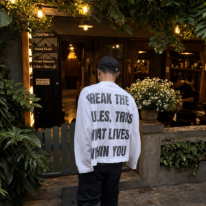 MOVEN Break The Rules Long Sleeve – White