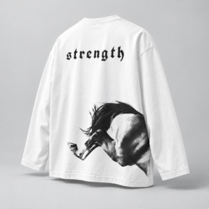 Alternative view of MOVEN Strength – Horse Long Tee