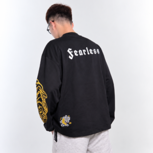 MOVEN Fearless Tiger Long Sleeve – Black/Gold